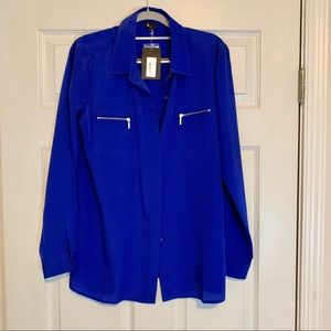 6 by Six Shirt with Zippers